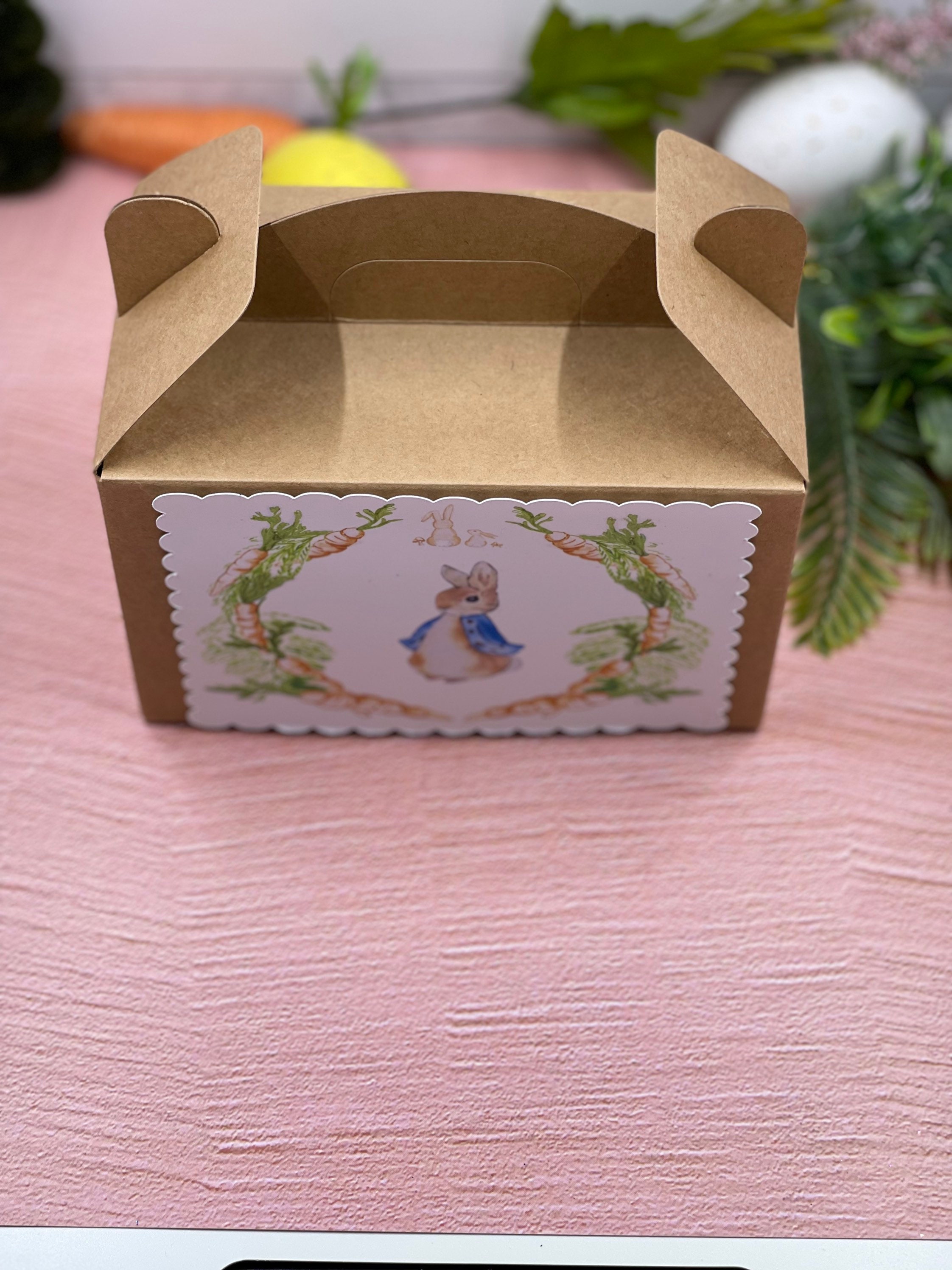 Peter Rabbit Gable Box • Set of 12 Easter Favor Boxes - Etsy
