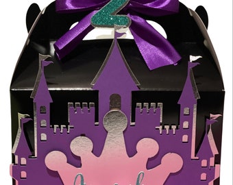 Princess Castle Gable Box: Handmade Party Favor Box
