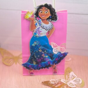 Encanto favor bags• Encanto party bags • encanto paper bags • Maribel paper bags • kids custom party bags • Miracle birthday party bag