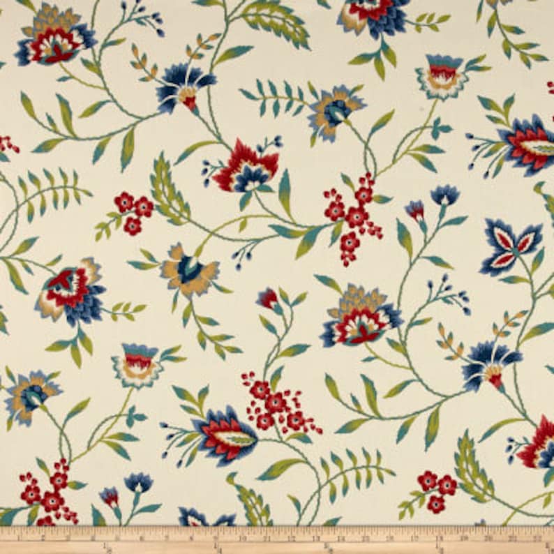 Bathroom Flowers And Leaves Made To Order Bedroom Waverly Carolina Crewel Valance for Kitchen