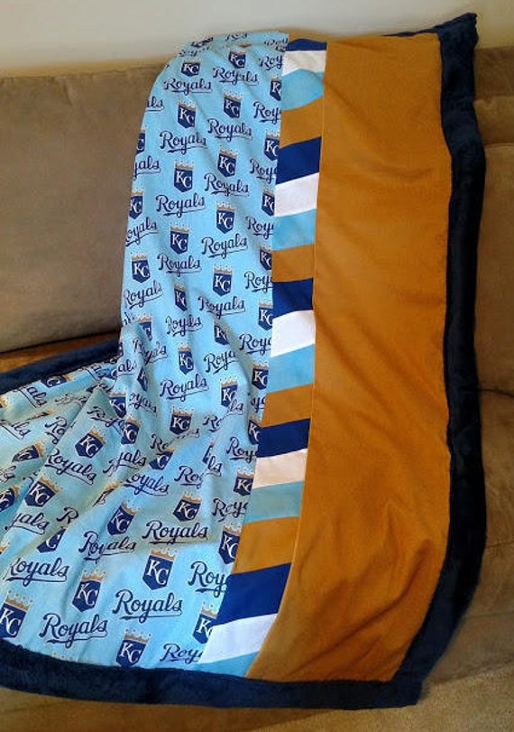 Items similar to KC Royals Blanket, Sports Team Blanket, Super Soft