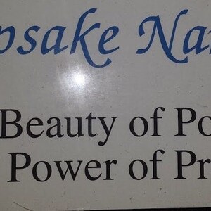 KEEPSAKE NAMES