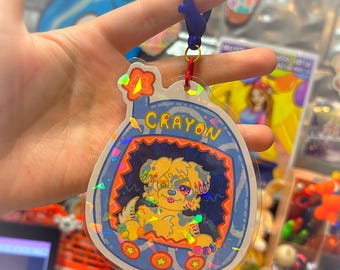 Insignia peluda de Tamagotchi personalizada (impresión digital)