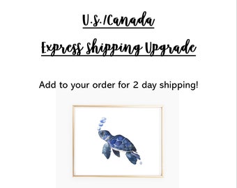 U.S./Canada Tracked, Express Shipping Upgrade - add to your order for faster, tracked shipping! 2-4 day shipping