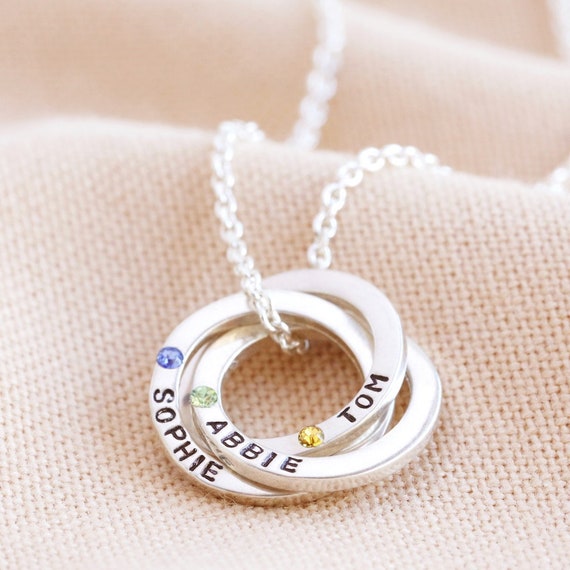 Personalised Swarovski Sterling Silver 