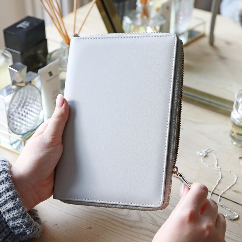 Grey Travel Jewellery Wallet Holiday Essentials Jewellery Etsy UK