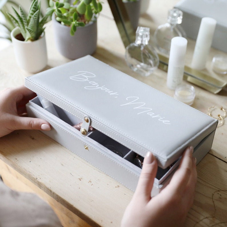 Personalized Large Jewelry Box