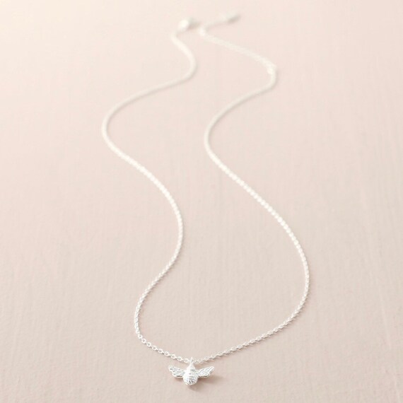 Estella Bartlett Bee Necklace Silver 