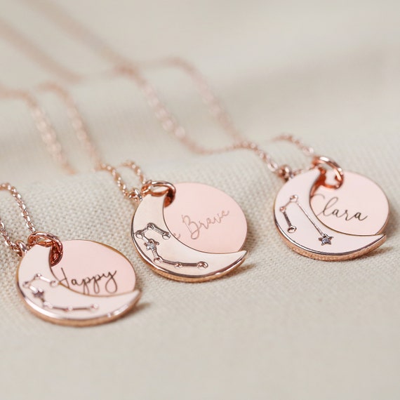 Personalised Rose Gold Constellation 