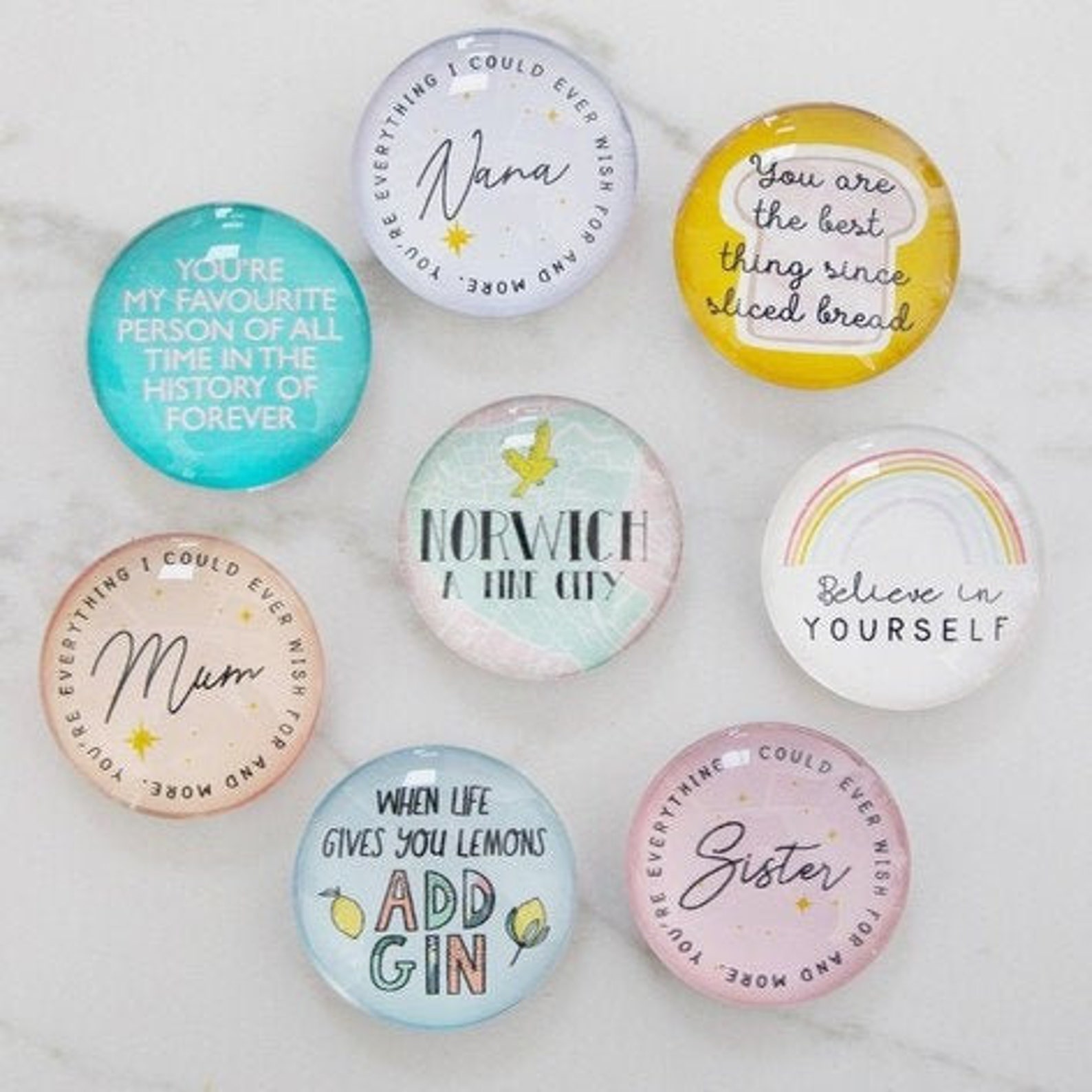 Glass Fridge Various Designs Etsy