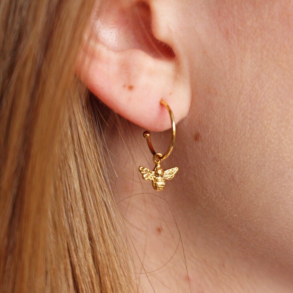 Estella Bartlett Bee Charm Hoop 