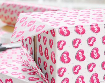 Muttertag Geschenkpapier, individuelle Fine Art Geschenkpapier (Matt oder Glänzend)
