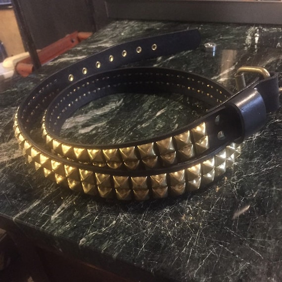 Gold studded belt clearance