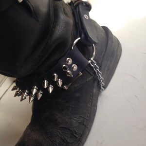 Spiked Biker Boot Strap | Etsy