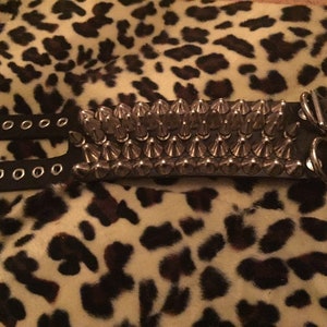 Spiked punk cuff