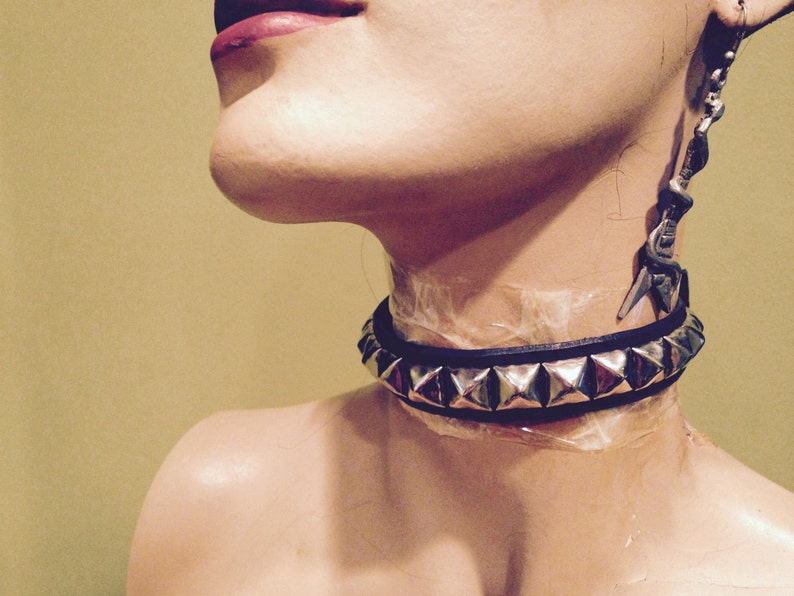 Pyramid Studded Choker image 1