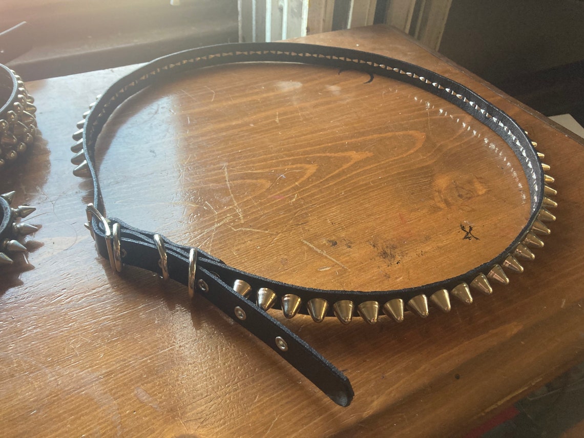 One Row Tall Cone Belt Etsy