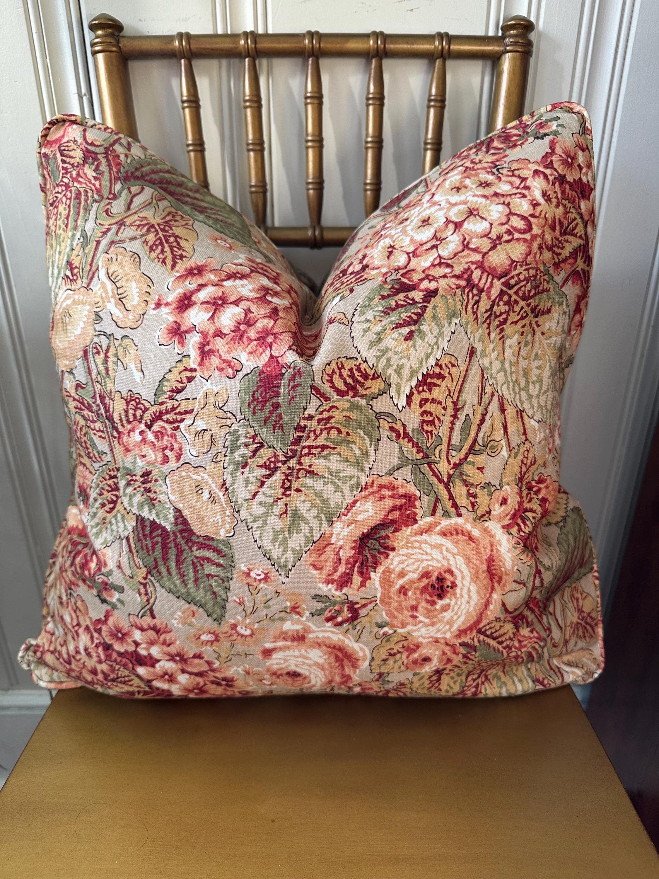 Ralph Lauren Flower Pillow Covers - Etsy