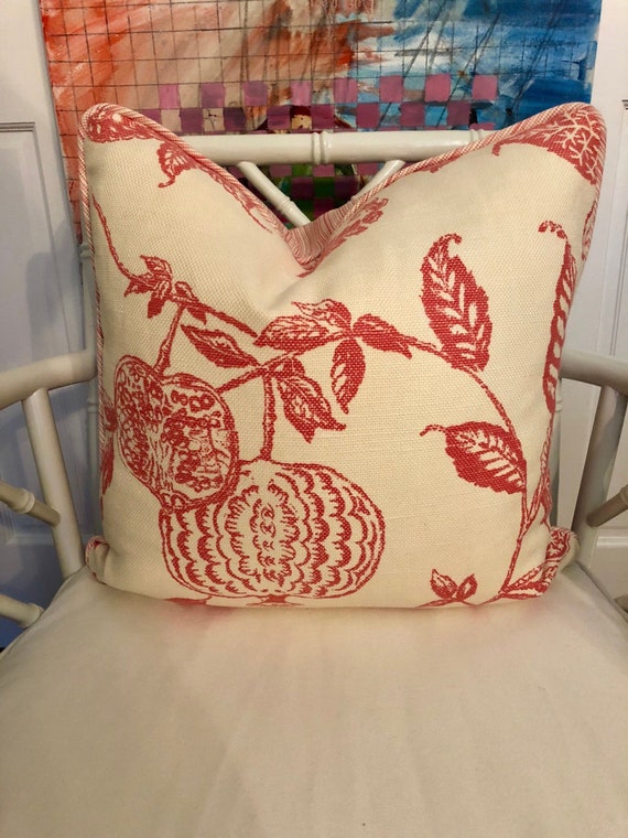 Designer Thibaut Feather Down Throw Pillow Etsy