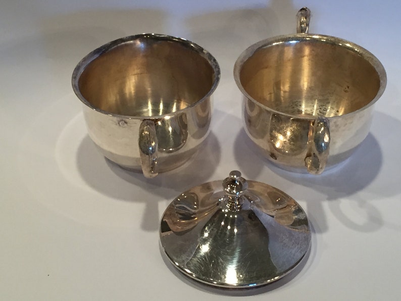 Vintage Sheridan Silver Company Silver Plated Creamer And Etsy