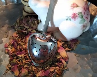 Heart Shape Tea Infuser Strainer Spoon