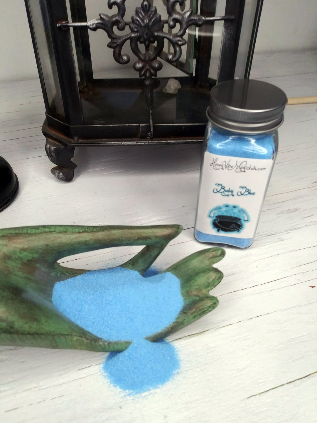 Baby Blue Ritual Cauldron Incense Sand - Etsy Österreich