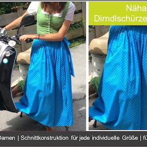 Dirndlschürze, Nähanleitung, Schürze, Dirndl, Nähen Bild 1