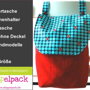 Nähanleitung Lenkertasche: Laufrad, Roller, etc. Bild 2