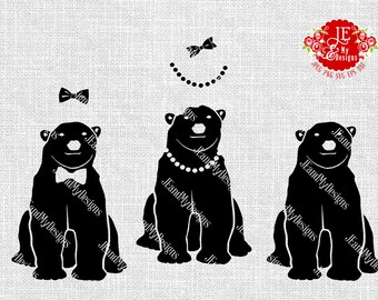 Polar Bear Trio Digital Download