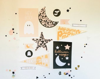 Printable Halloween Party Pack, Party Bundle Download
