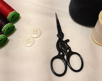 Black Cat Needlepoint Scissor 3.5&quot; stainless steel (from USA)