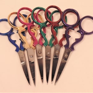 Naaldschaar Victoriaanse stijl 3,5&quot; (glitter)