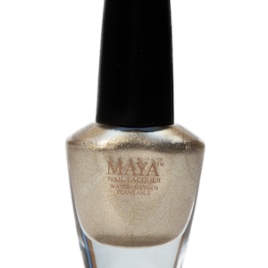 Gold Nail Polish Halal, Vegan & 9-free