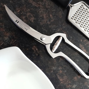 Poultry Shear (Polished Stainless Steel) 10" Engraving Available!