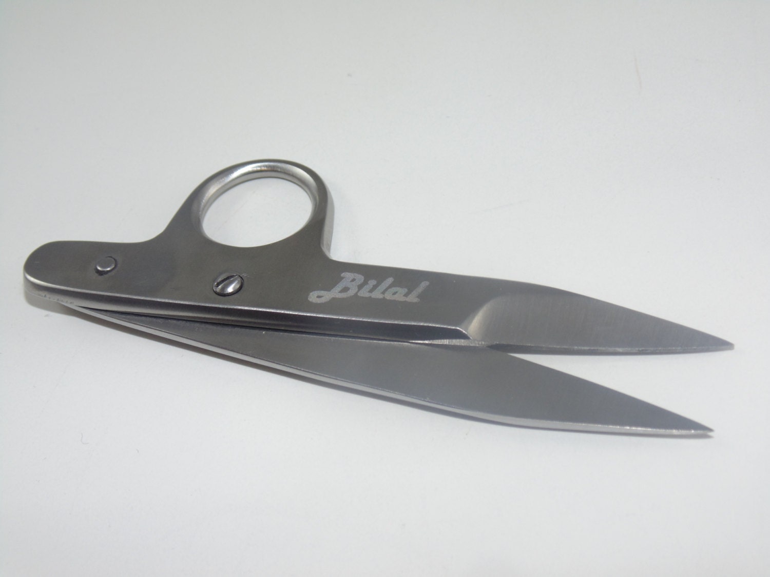 Gingher Featherweight Thread-snips, 4 Spring-action, Thread Snips,  Stainless Steel Blades, Glass-filled Nylon Frame, Protective Cap, 