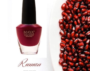 Ruman nail polish - Vegan, halal, kosher, 9-free