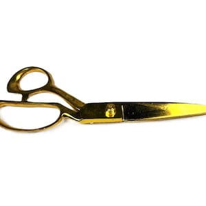 10&#39; Ceremonial Scissors (Gold Plated)