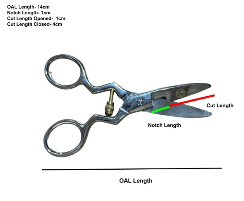 Buttonhole Scissors 5.5'' from USA image 3