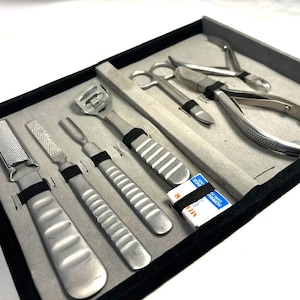 Professional Foot Care / Pedicure Set (8) from USA
