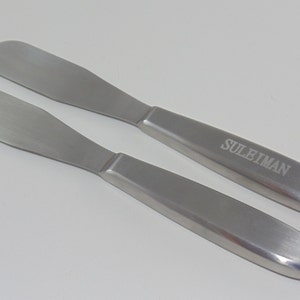 Deluxe Spatula 8&quot; All Stainless Steel (engravable!!)