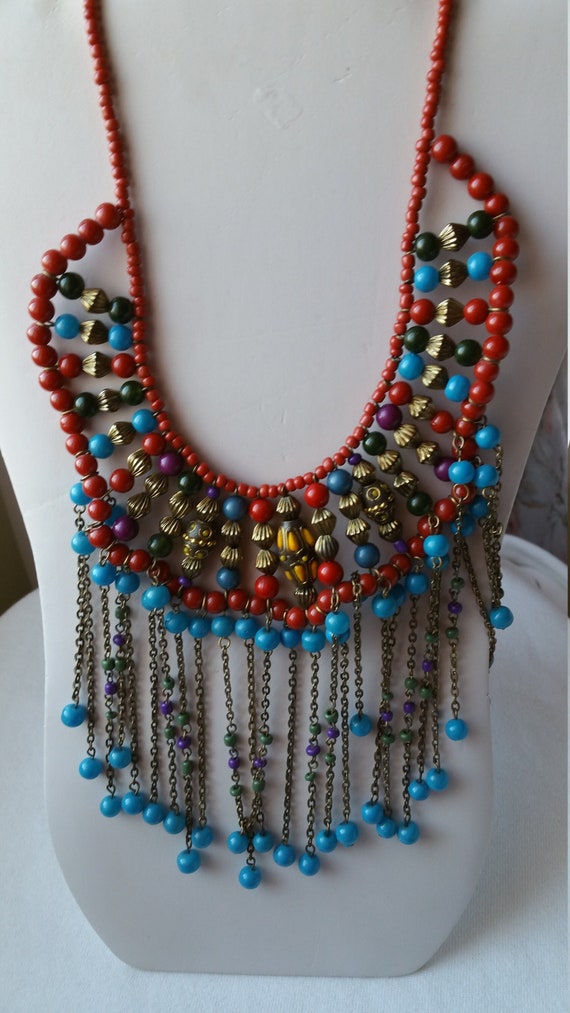 BoHo Dazzling Multi Beaded Necklace