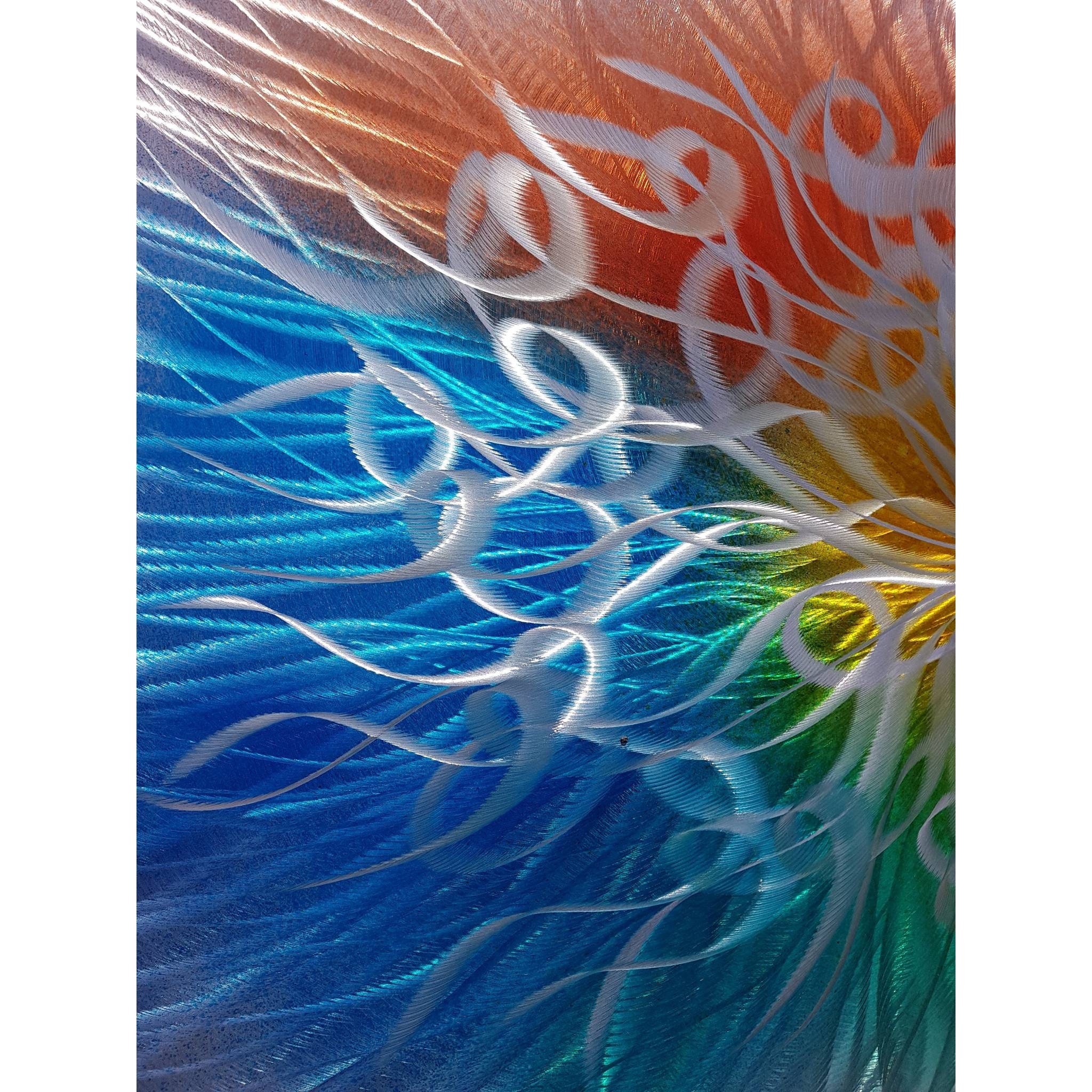 Modern Abstract Contemporary Metal Wall Art Sculpture 3D | Etsy UK