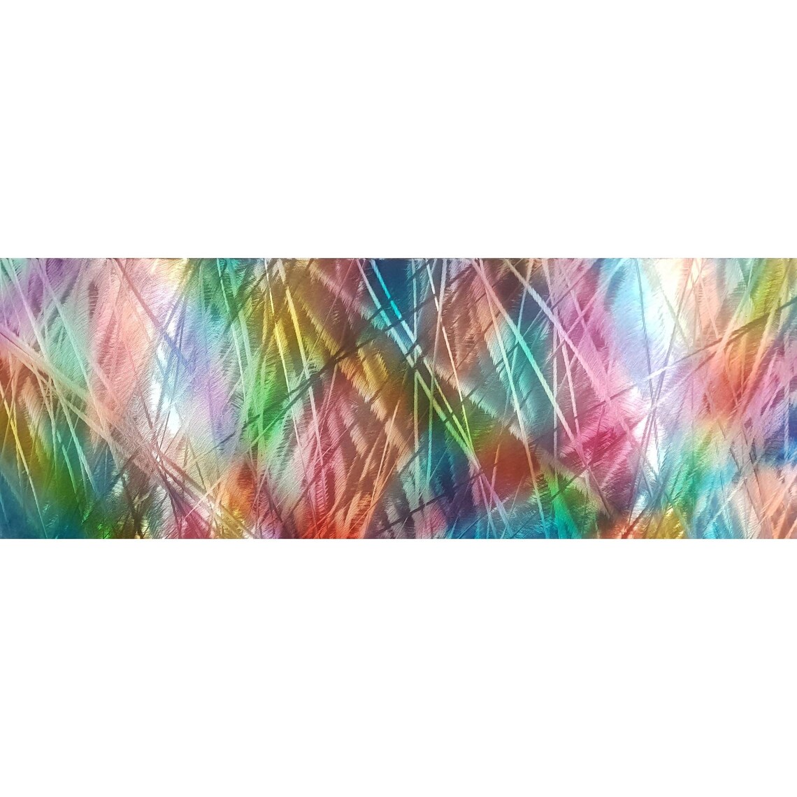 Modern Abstract Contemporary Metal Wall Art 3D Effect by R - Etsy UK