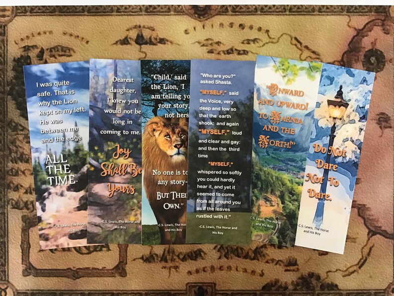chronicles of narnia the horse and his boy bookmarks