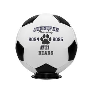 Full Size Soccer Ball Custom Photo Logo Text Direct Print