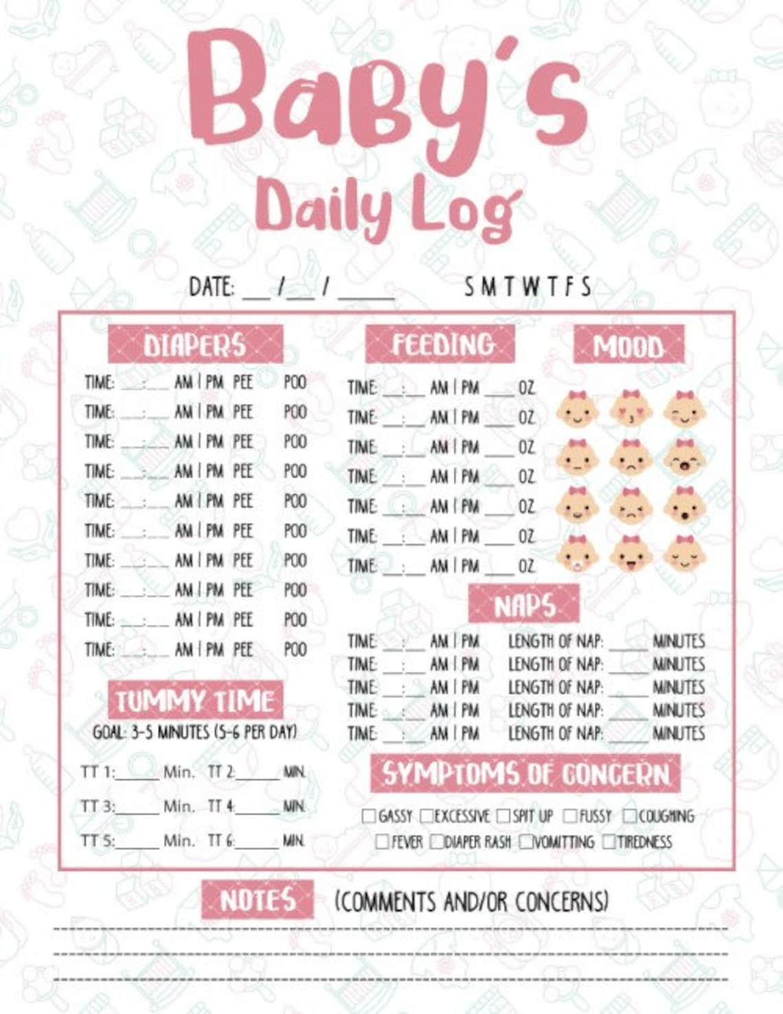 free-printable-nanny-daily-log-printable-word-searches