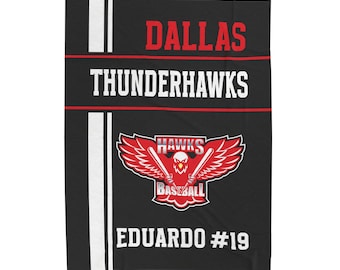 Sport Custom Photo Blanket, Personalized Picture, Throw Blanket, Baseball Gifts, Soccer, Baseball, Basketball  Team End of Year Keepsake B4