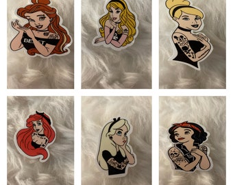 Free Free 146 Gothic Tattooed Disney Princesses Svg SVG PNG EPS DXF File