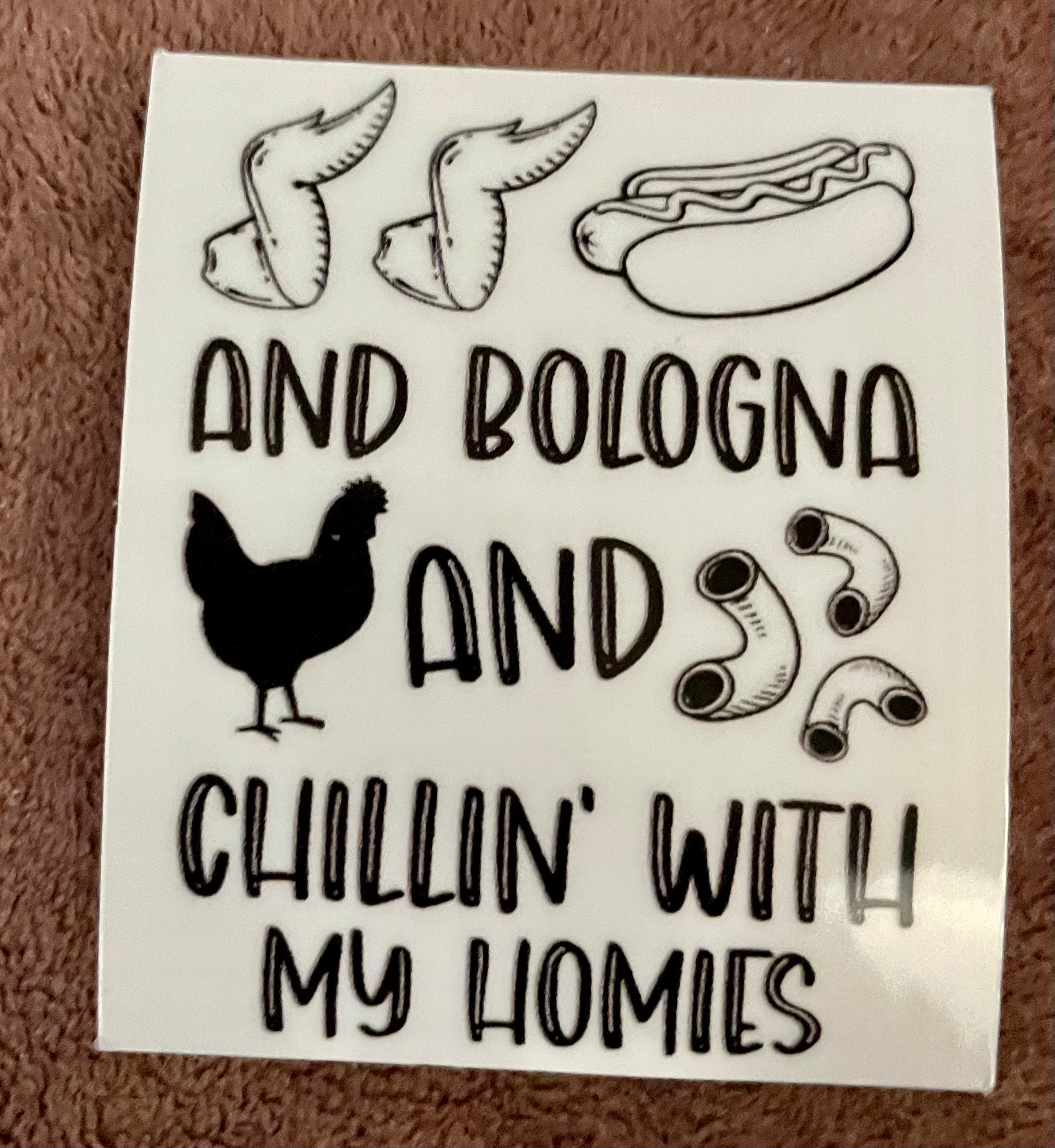 Chicken wing chicken wing hot dog and bologna waterproof Etsy