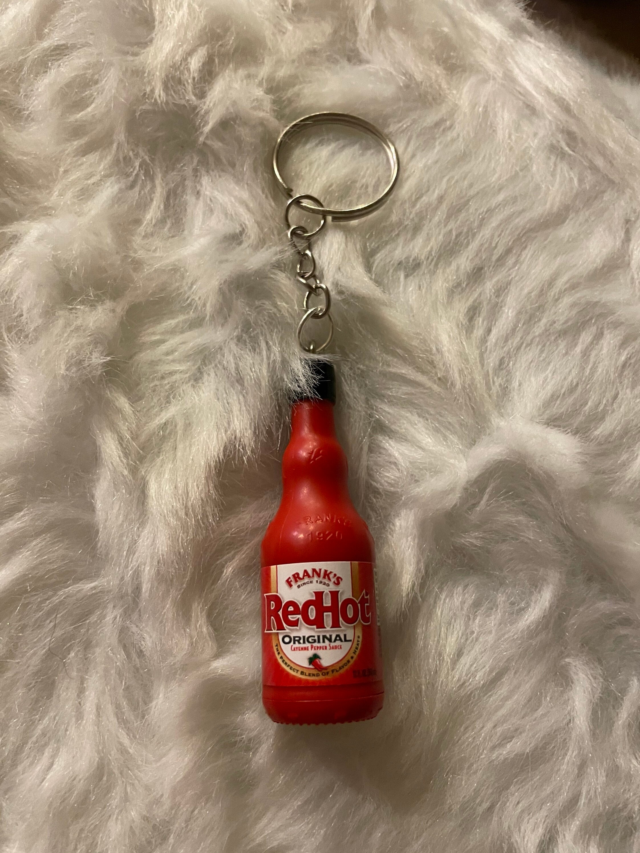 Hot Sauce Keychain 